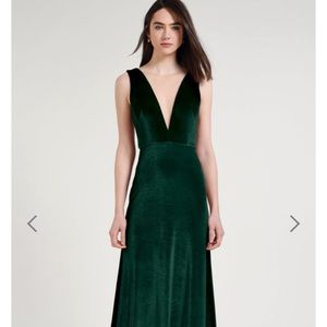 Jenny Yoo velvet dress